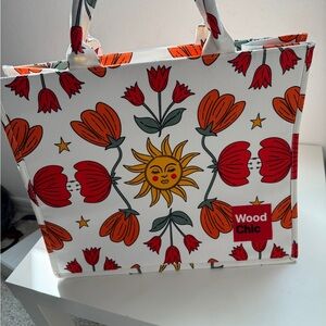 🌸Beach Canvas Tote NWOT